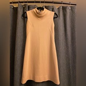 Vintage 1940s Dress, Wool, Sz Small